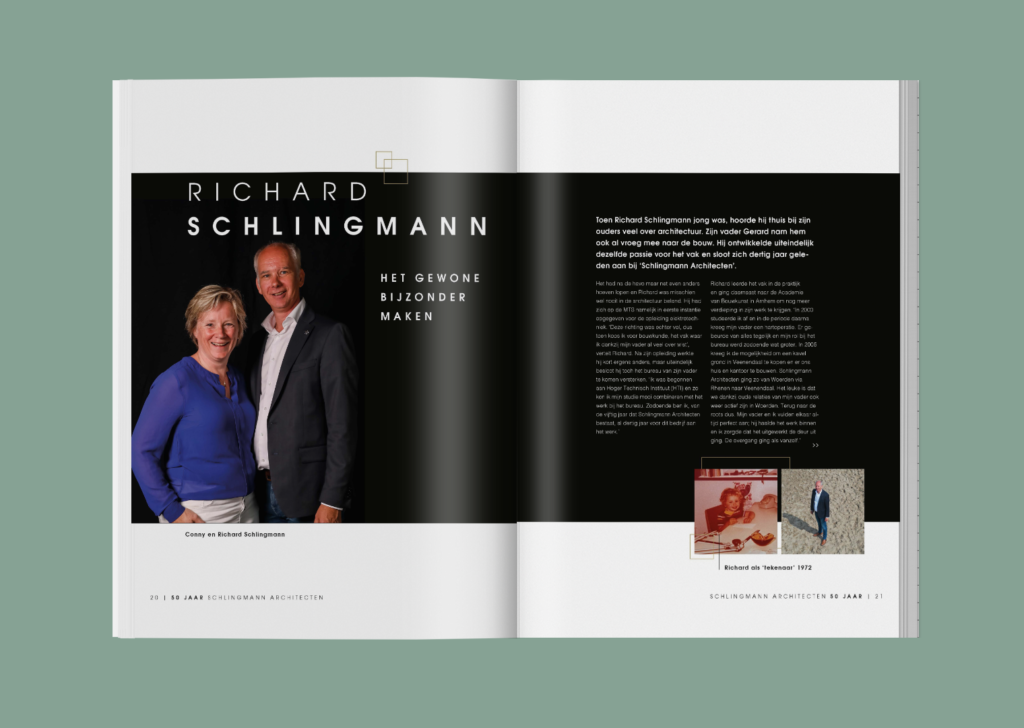 Schlingmann architecten magazine spread